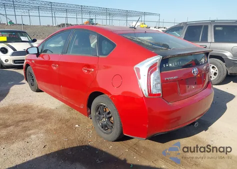 2012 Toyota Prius Four from USA, damaged, VIN JTDKN3DU1C5483479